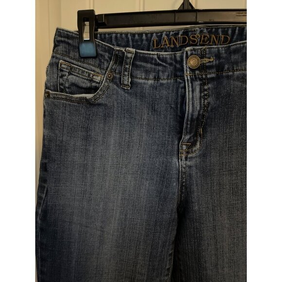 LANDS' END WOMEN'S‎ JEANS SZ 10 . 99% COTTON 1% SPANDDEX - Picture 3 of 7